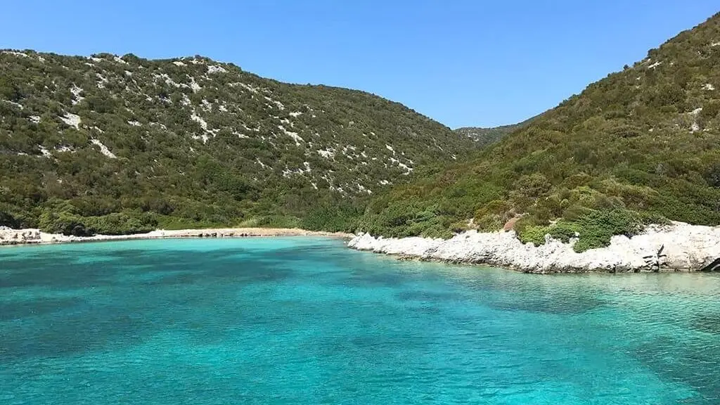 İzmir'in Koyları'ndan biri olan Seferhisar Koyları'nın fotoğrafı.